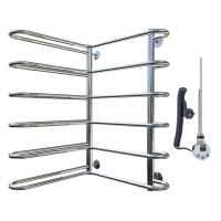 Электрический полотенцесушитель Тругор Бриз угловой эл ТЭН 1 80х50