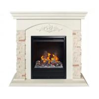 Электрокамин с классическим очагом 3D Real-Flame Neapolis STD/EUG WT (WT- F612) с очагом 3D Olympic