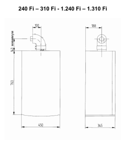 Настенный газовый котел Baxi LUNA 3 Comfort 240 Fi
