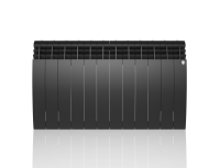Алюминиевый радиатор Royal Thermo Biliner Alum 500 Noir Sable 12 секц.