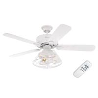 Вентилятор с подсветкой Westinghouse Barnett White