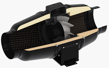 Канальный круглый вентилятор Vents ТТ Сайлент-М 100 Т