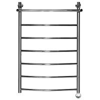 Электрический полотенцесушитель Ника ЛД/ВП Электрическая Лесенка Дуга/Верхняя Полка 100х60 -7