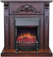 Электрокамин с классическим очагом 2D Real-Flame Anita AO с очагами Fobos/Majestic