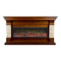 Линейный электрокамин Real-Flame Michigan BV/42 (AO-255) с очагом Beverly 1000