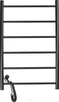 Электрический полотенцесушитель Domoterm DMT 109-6 50х80 ЧРН EK L