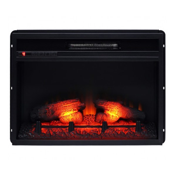 Электрокамин с широким очагом 2D Real-Flame Dublin ROCK STD/EUG/24 AO Eridan 24