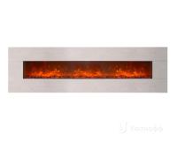 Линейный электрокамин Glenrich Genius 240 Белёный дуб