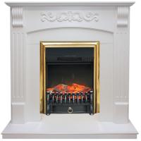 Электрокамин с классическим очагом 2D Royal Flame Sorrento с очагом Fobos FX Black/Brass