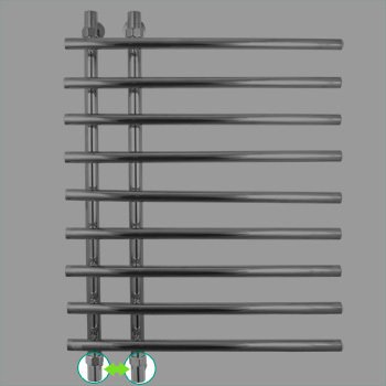 Водяной полотенцесушитель Energy Rose 800x600