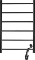 Электрический полотенцесушитель Domoterm DMT 109-6 50х80 ЧРН EK R