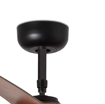 Вентилятор с подсветкой Faro PUNT LED Black/dark