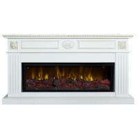 Линейный электрокамин Real-Flame Siena BV/42 (WT-659G) с очагом Beverly 1000