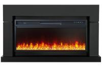 Линейный электрокамин Royal Flame Lindos Graphite Grey (серый графит) с очагом Vision 42 LED