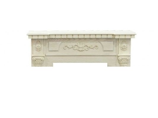 Электрокамин с классическим очагом 2D Real-Flame Dacota STD/EUG WT с очагом Eugene