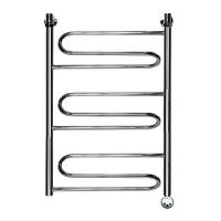 Электрический полотенцесушитель Ника ЛZ Электрическая Лесенка Зигзаг 80х50 -3 прав