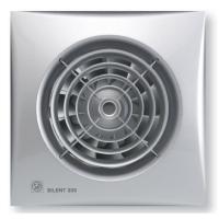 Вытяжка для ванной диаметр 120 мм Soler & Palau SILENT-200CHZ SILVER