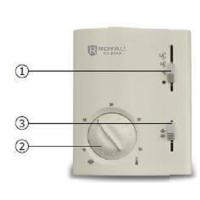 Проводной пульт управления двухтрубной системой  R-2