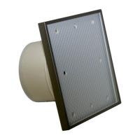 Вытяжка для ванной диаметр 100 мм Mmotors ММ-Р 08 квадрат 169 м3/ч 18 Вт обратный клапан/под плитку