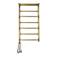 Электрический полотенцесушитель Domoterm Орфей с полкой П7 400x800 АБР EL