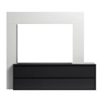 Широкий портал Firelight Combi 30 белый, черный