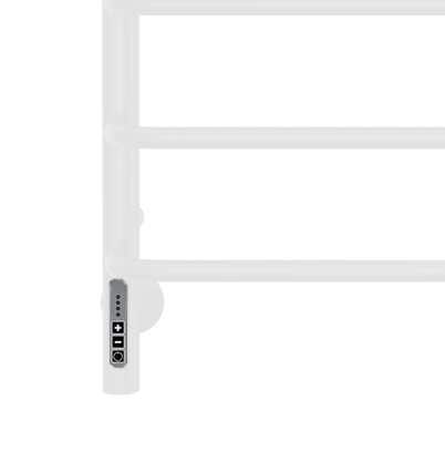 Электрический полотенцесушитель Larusso Стандарт с полкой КС П7 500х800 9003 EL