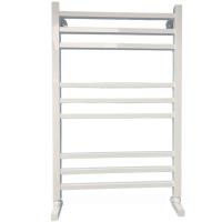 Водяной полотенцесушитель Ника ЛМ-5 80/40 RAL9016 белый матовый с вентилями