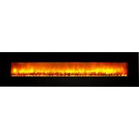 Линейный электрокамин Glenrich Genius 240 (цвет-Черный)