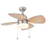 Вентилятор с подсветкой Faro Mediterraneo Matt Nickel (33706)