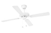 Вентилятор без подсветки Faro Yakarta White (33712)