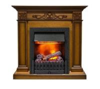 Электрокамин с классическим очагом 3D Dimplex Verona STD с очагом Danville black (Античный дуб)