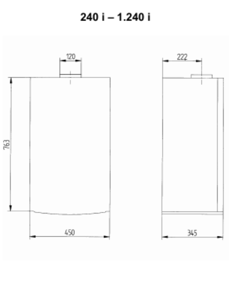 Настенный газовый котел Baxi LUNA 3 Comfort 240 i