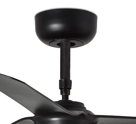 Вентилятор с подсветкой Faro PUNT LED Black