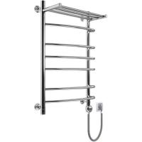 Электрический полотенцесушитель Маргроид Цунами el с полкой 100*50