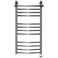 Электрический полотенцесушитель Ника ЛД(г2)/ВП Электрический (Лесенка Дуга/Верхняя Полка/группа2) 100х40 -12 прав