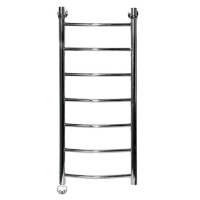 Электрический полотенцесушитель Ника ЛД Электрическая Лесенка Дуга 100х40 -7 лев