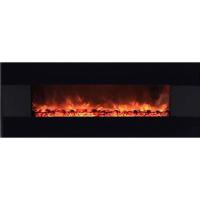 Линейный электрокамин Glenrich Freеstyle (цвет-Черный)