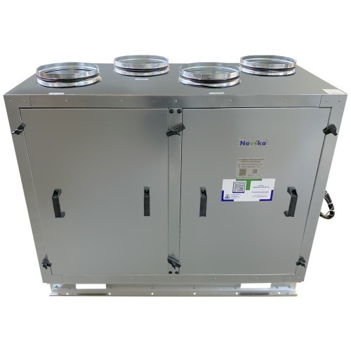 Приточно-вытяжная вентиляционная установка Naveka Node5- 200(50m)/RP-M,VEC(B190),E2.3 Vertical с пультом Z031