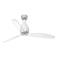 Вентилятор без подсветки Faro Mini Eterfan Shiny White (32020)