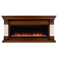 Линейный электрокамин Real-Flame Michigan 50 с очагом Saphir 50