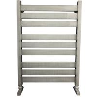 Водяной полотенцесушитель Ника ЛМ-7 80/50 Matt Antique Silver с вентилями