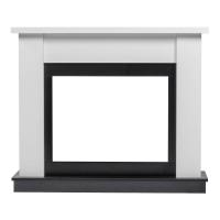 Классический портал для камина Firelight Grado Classic белый, черный