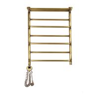 Электрический полотенцесушитель Domoterm Орфей с полкой П7 500x700 АБР EL