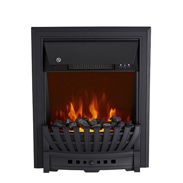 Электрокамин с классическим очагом 2D Royal Flame Bradford с очагом Aspen Black (Белый)