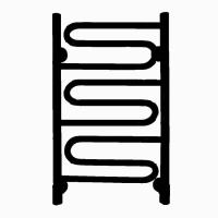 Электрический полотенцесушитель Energy BRAVO2 850x500 RAL 9005 черный матовый