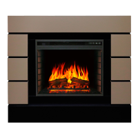 Электрокамин с классическим очагом 2D Royal Flame Lindos Beige Grey с очагом Vision 23 EF LED FX