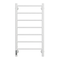 Электрический полотенцесушитель Larusso Джаз КС П7 400х800 9003 EL