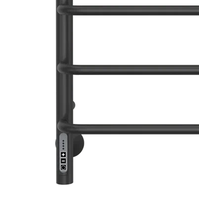 Электрический полотенцесушитель Larusso Стандарт с полкой КС П7 500х800 9005 EL