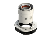 Вертикальное коаксальное соединение Fondital 100/60 мм