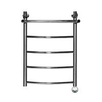 Электрический полотенцесушитель Ника ЛД/ВП Электрическая Лесенка Дуга/Верхняя Полка 60х50 -5 прав